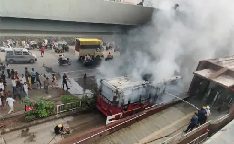 SURAT BRTS FIRE