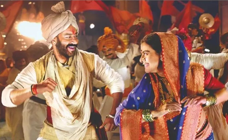 TANHAJI AJAY DEVGN AND KAJOL