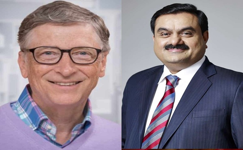 bill gates- gautam Adani