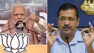 PM modi-kejriwal in Gujarat Hum dekhenge