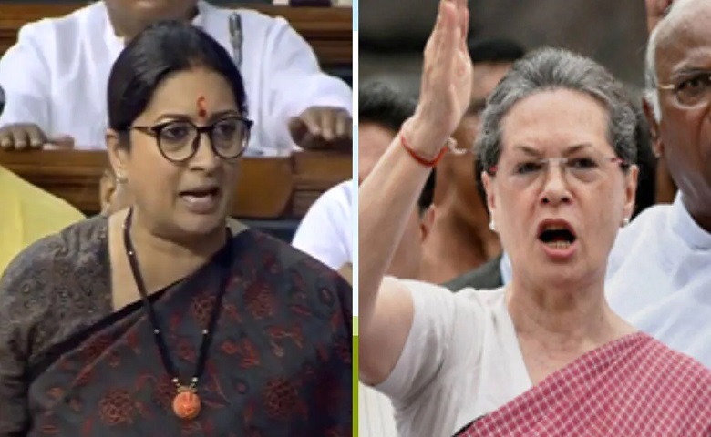 Smriti Irani vs Sonia Gandhi