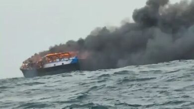 Fire in Boat