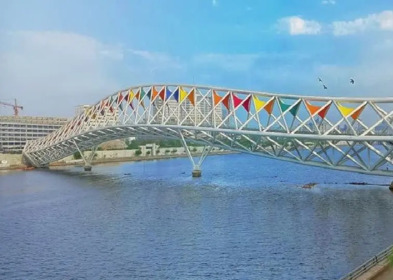 Ahmedabad foot over bridge