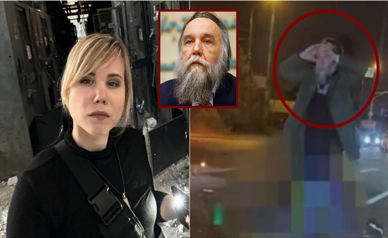 Alexander Dugin and his daughter Daria