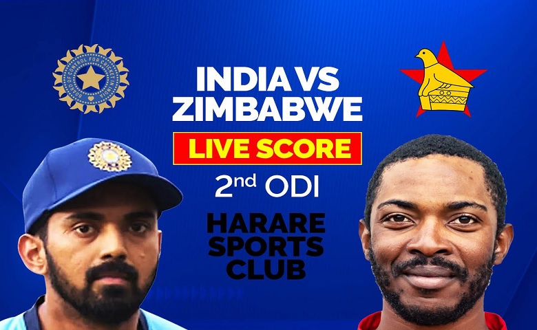 IND vs ZIM 2nd ODI