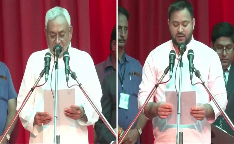 Nitish Kumar and Tejashwi Yadav