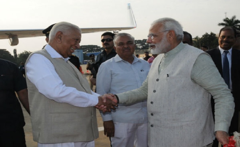 PM Modi and Vajubhai Vala