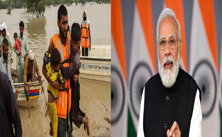 PM Modi extends condolences on Pakistan floods