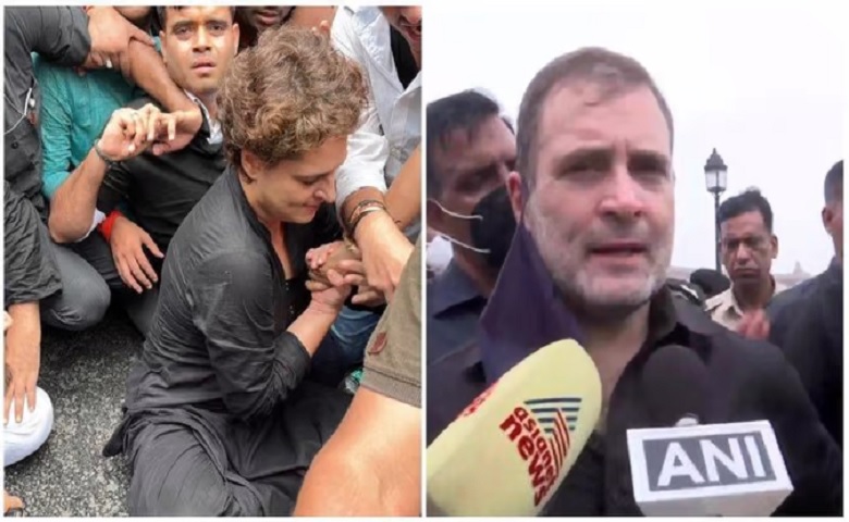 Rahul and Priyanka Gandhi