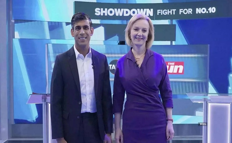 Rishi Sunak and Liz Truss