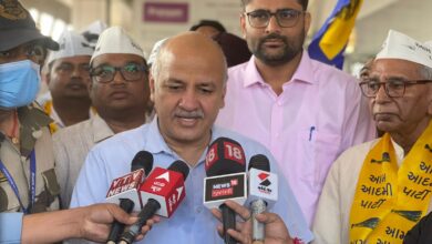 Manish Sisodia in Gujarat