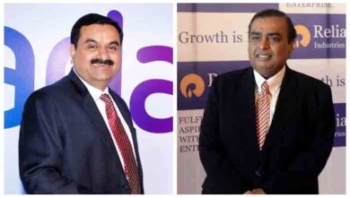 Mukesh Ambani and Gautam Adani