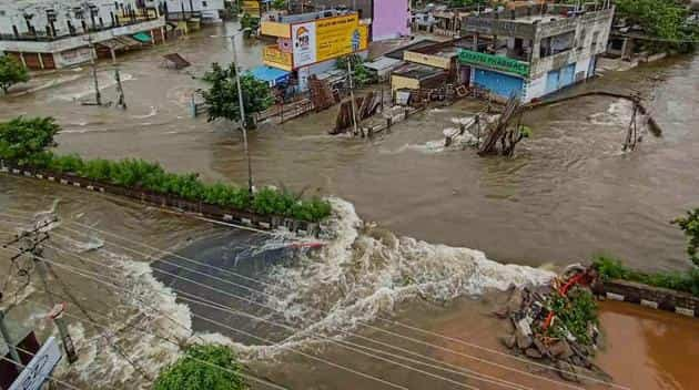 Heavy rainfall