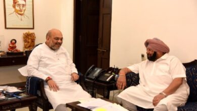 Amarinder Singh Meets Amit Shah