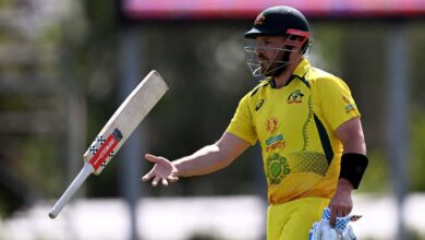 Aaron Finch announcing his retirement