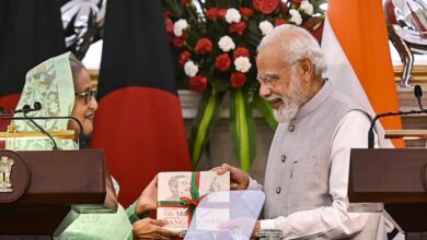 Bangladesh PM Sheikh Hasina and PM Modi