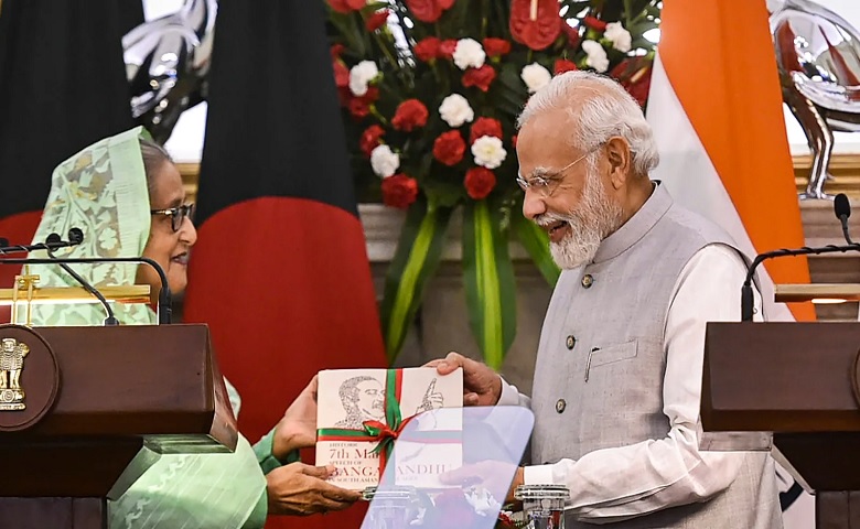 Bangladesh PM Sheikh Hasina and PM Modi