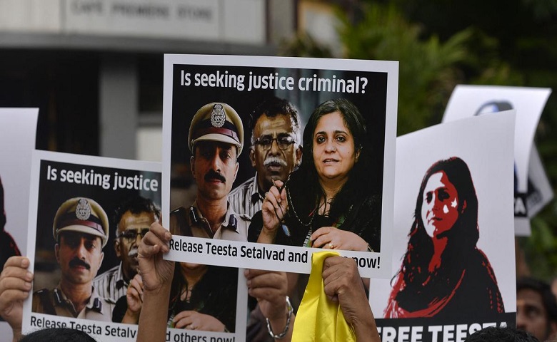 Chargesheet filed against Teesta Setalvad two others