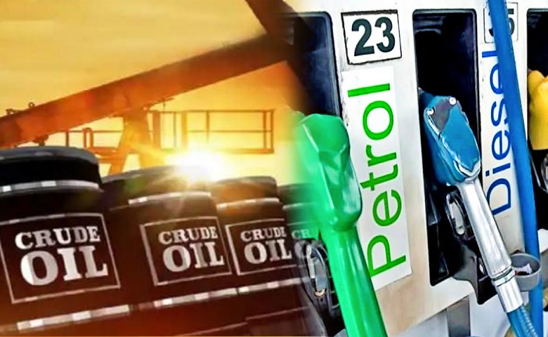 Crude oil and petrol-diesel