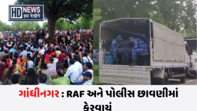 Gandhinagar Andolan HD News