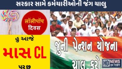 Gujarat Pension Scheme Virodh HD News