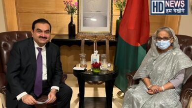 Gautam Adani With Bangladesh PM