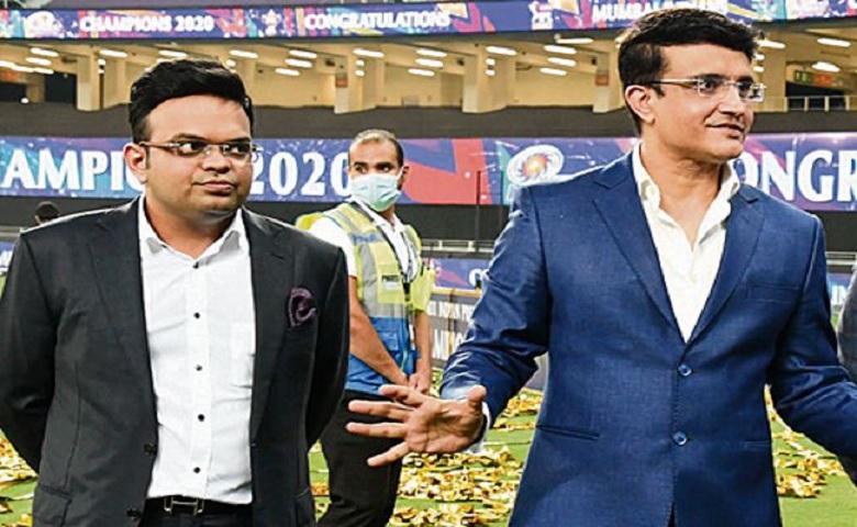 Jay Shah and Sourav Ganguly