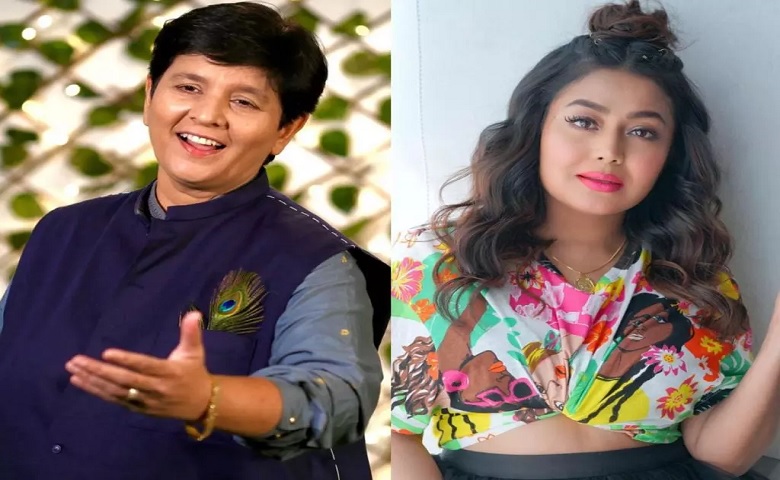 Neha Kakkar and Falguni Pathak