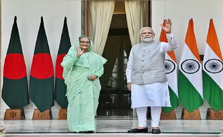 PM Modi and Bangladesh PM Sheikh Hasina