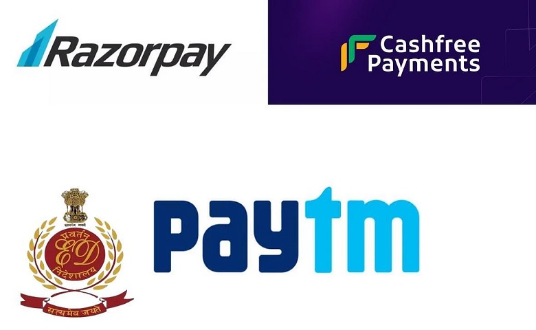 Razorpay, Paytm, CashFree