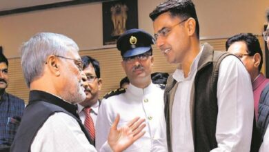 Sachin Pilot and CP Joshi