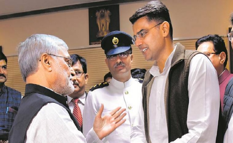 Sachin Pilot and CP Joshi