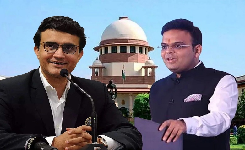 Sourav Ganguly and Jay Shah