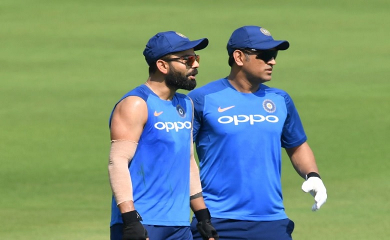 Virat Kohli and MS Dhoni