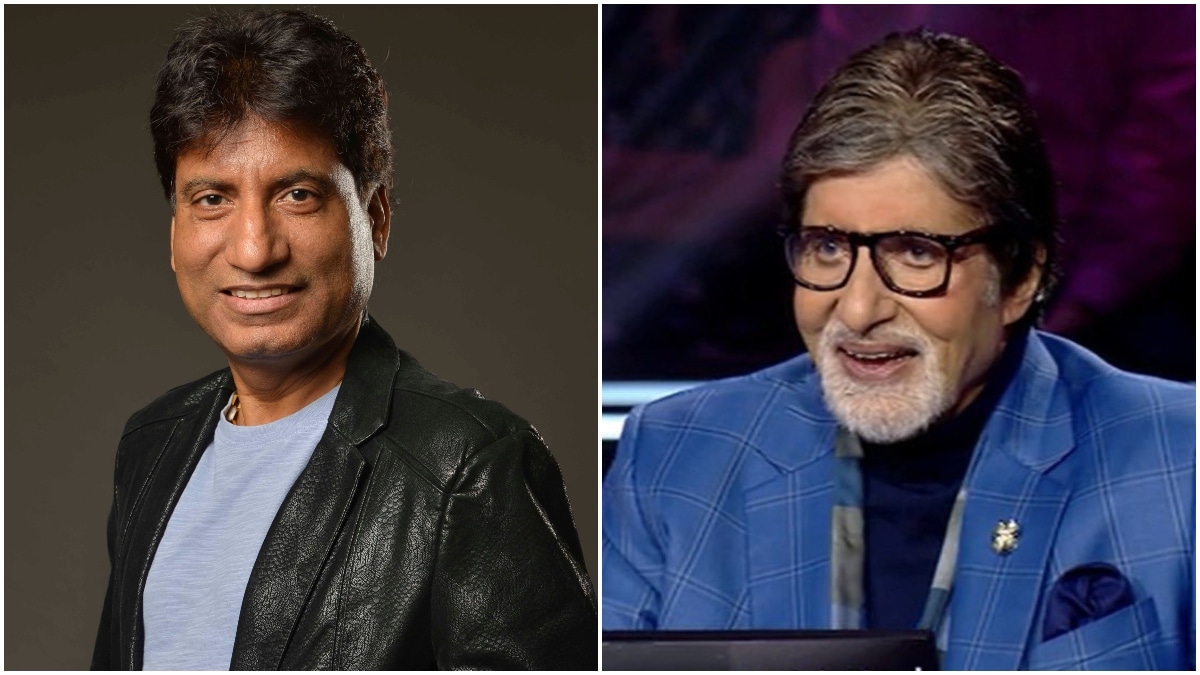 Raju Srivastava And Amitabh Bachchan