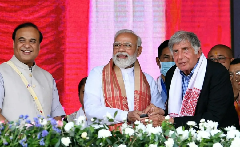 RATAN TATA AND PM MODI