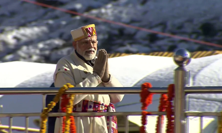 PM Modi in Kedarnath