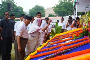 MOHAN BHAGWAT AND SANTOSH YADAV