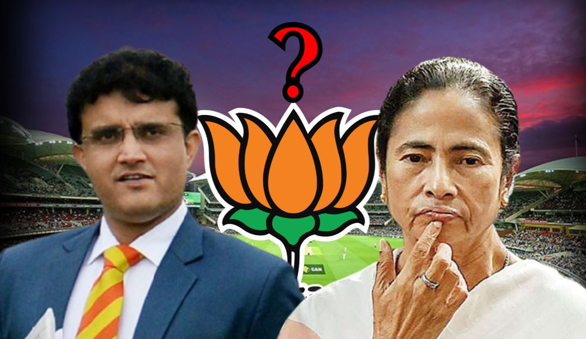 Sourav Ganguly MamtaBenerjee Amit shah