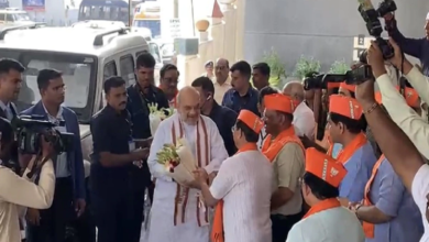 Amit Shah in baroda