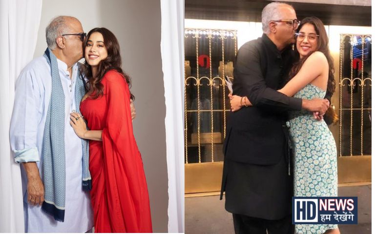 Janvi Kapoor And Bony Kapoor - Hum Dekhenge News 