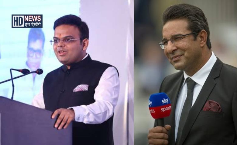 Wasim Akram And Jay Shah - Hum Dekhenge News