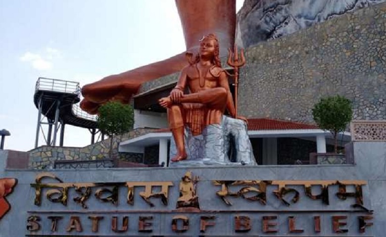 Shiva statue in Nathdwara