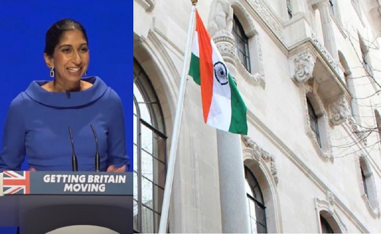 UK Home Minister Suella Braverman