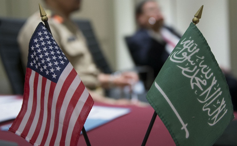 US-Saudi-Flags - Hum Dekhenge News 