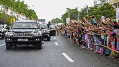 PM Modi road show in vadodara