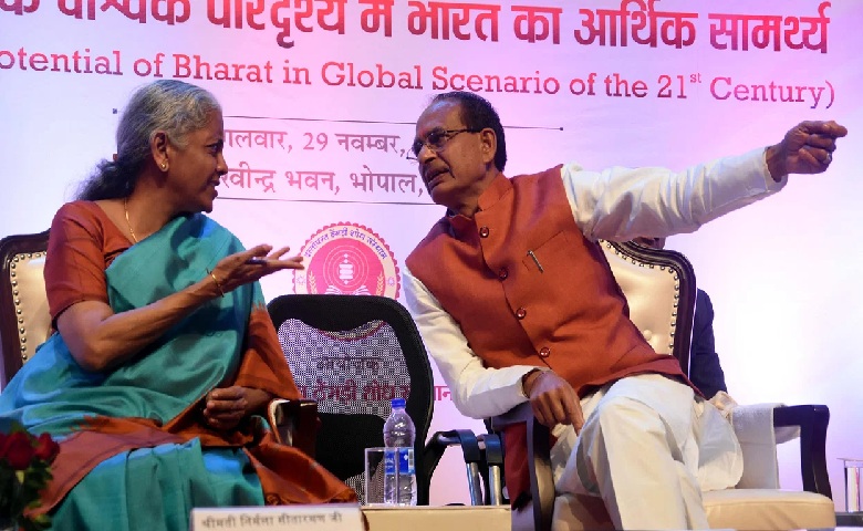 Nirmala Sitaraman And Shivrajshihn Chauhan