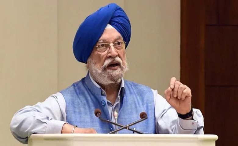 Petroleum Minister Hardeep Singh Puri