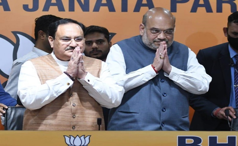 Shah and Nadda in Gujarat Election Hum Dekhenge News