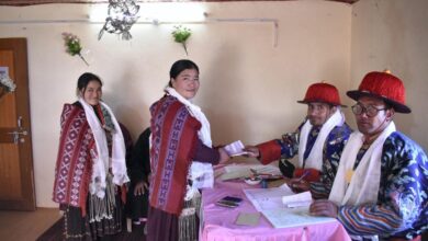 Tashigang booth voting